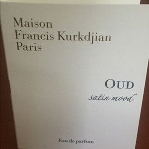 Maison francis kurkdjian paris OUD satin mood